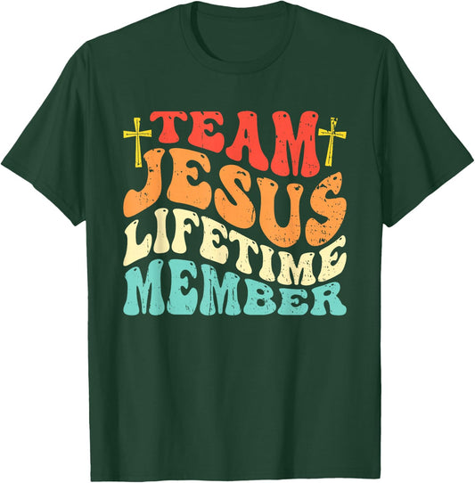 Christian - Team Jesus 03 Faith Hope Love T-Shirt - T-Shirt | Forest
