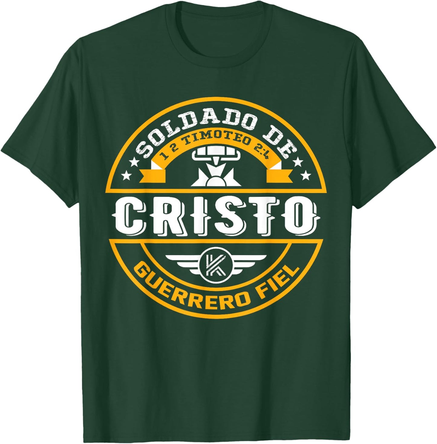 Soldado de Cristo Dios Guerreo Fiel, fiel soldado de Jesús T-Shirt - T-Shirt | Forest