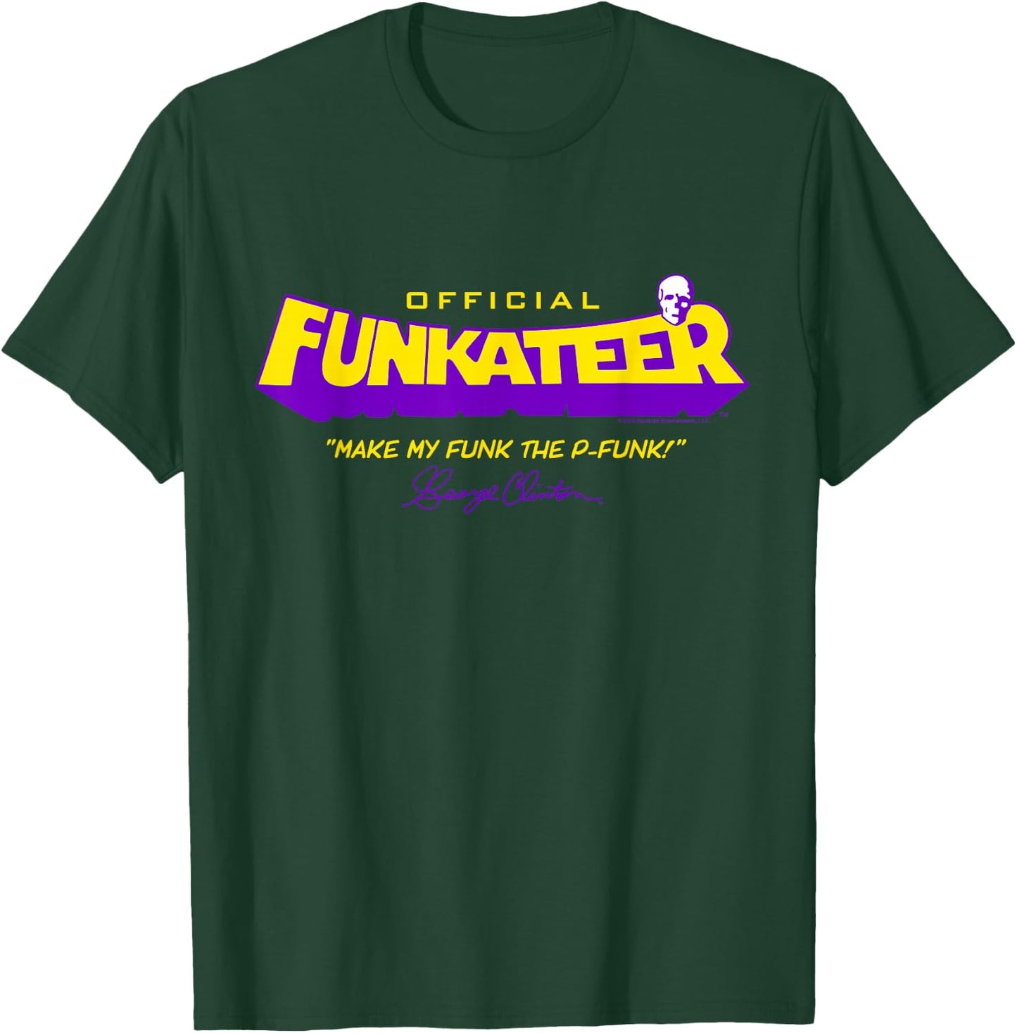 George Clinton Official Funkateer T-Shirt - T-Shirt | Forest