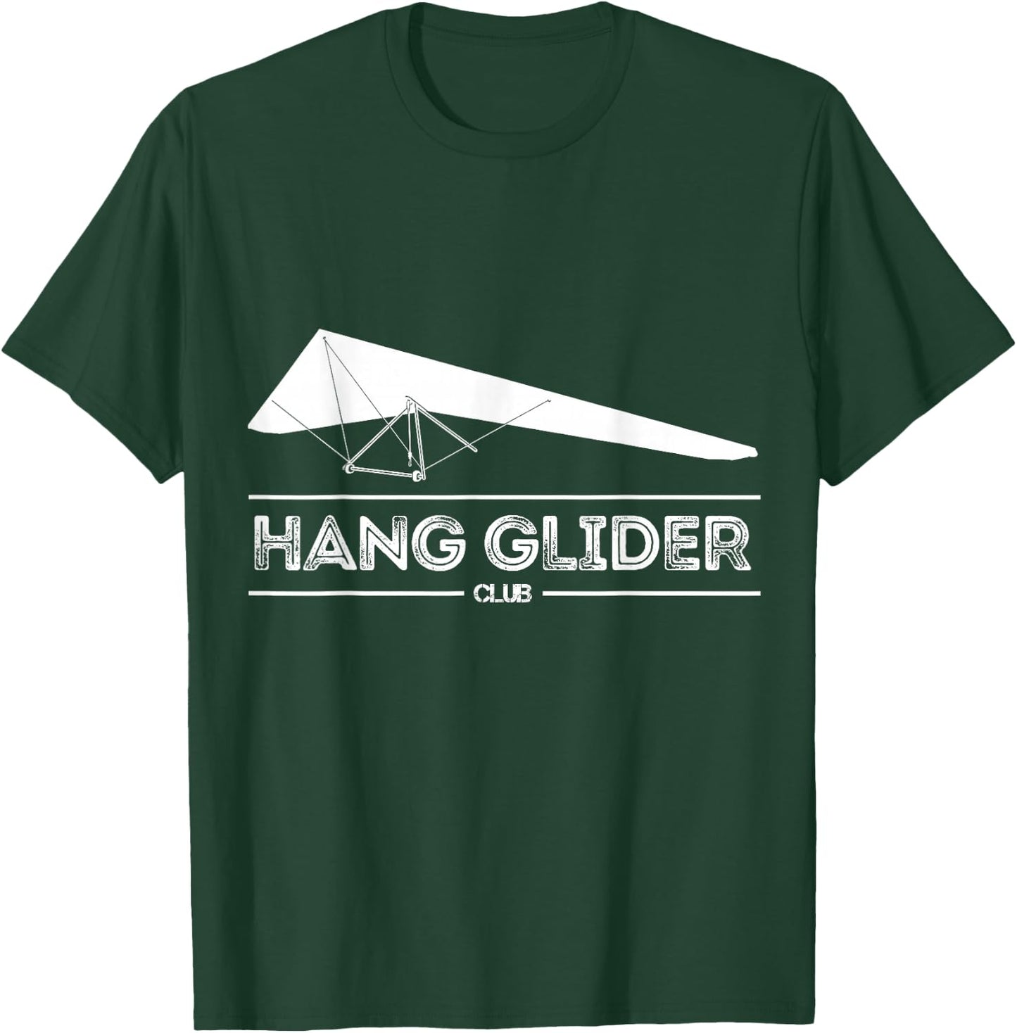 Hang Glider Lover Hang Gliding Club Funny T-Shirt - T-Shirt | Forest