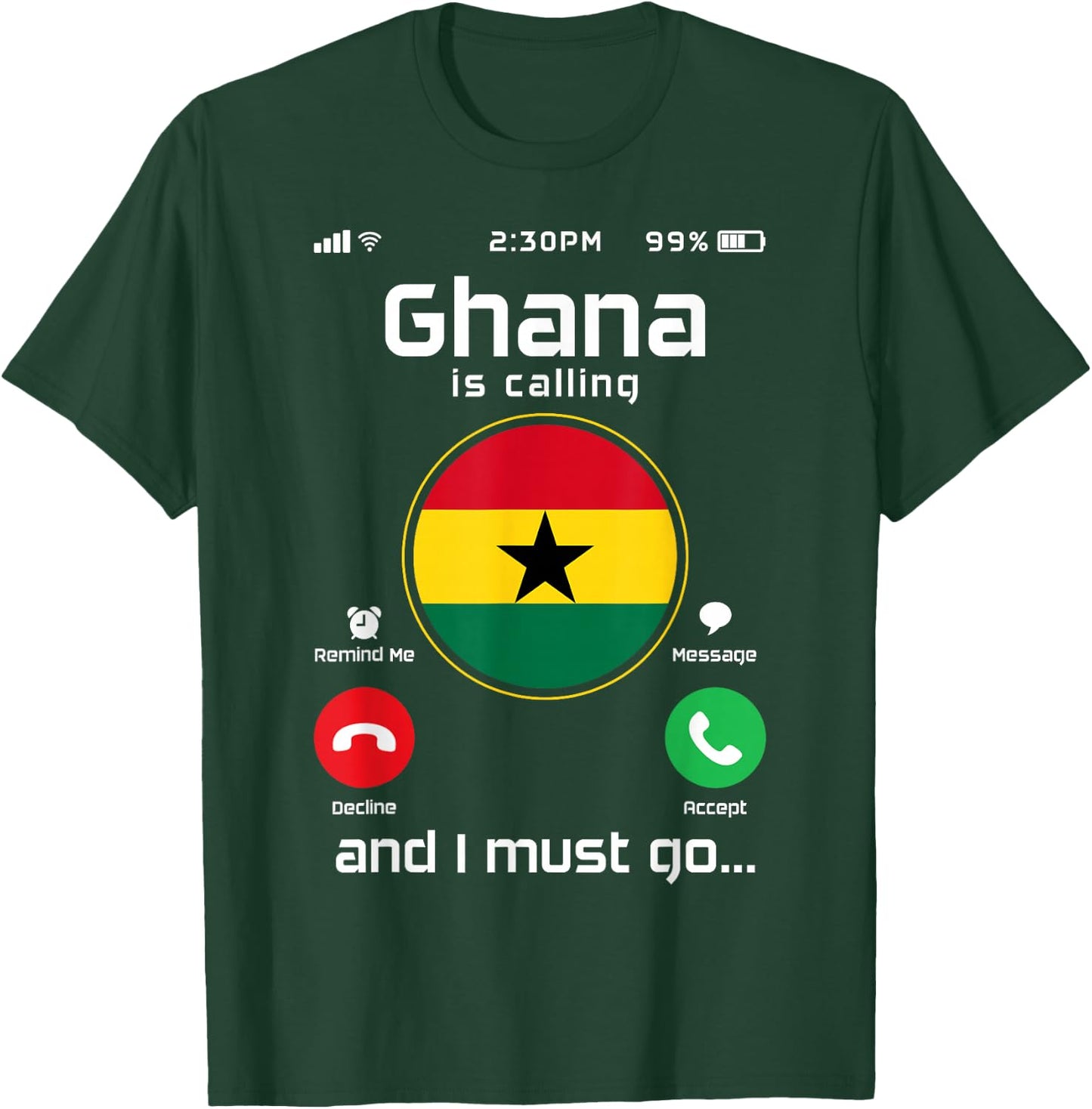 Ghana calls the flag of Ghana African Roots Pride Vintage T-Shirt - T-Shirt | Forest
