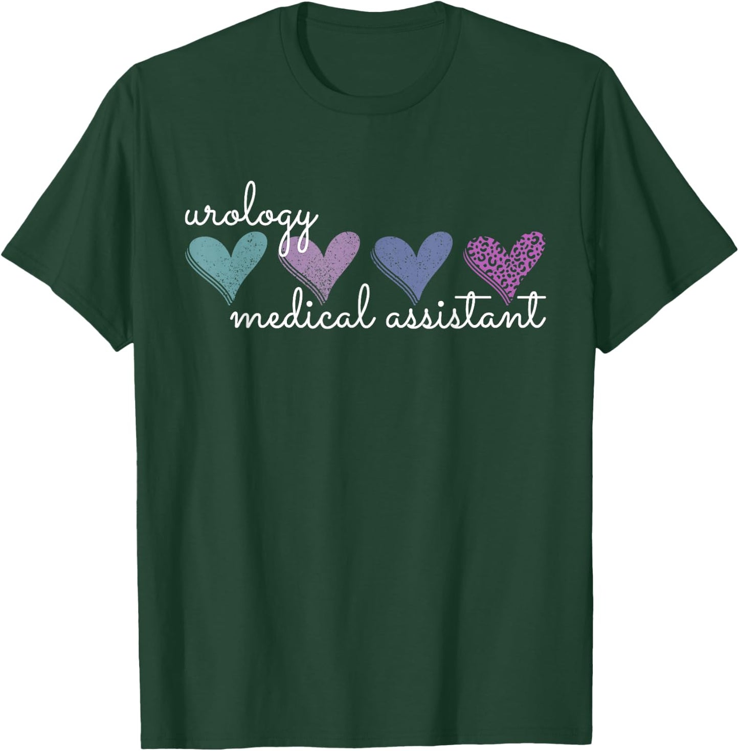 Urology Medical Assistant Nephrology Nurse Practitioner T-Shirt - T-Shirt | Forest