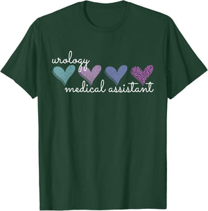 Urology Medical Assistant Nephrology Nurse Practitioner T-Shirt - T-Shirt | Forest