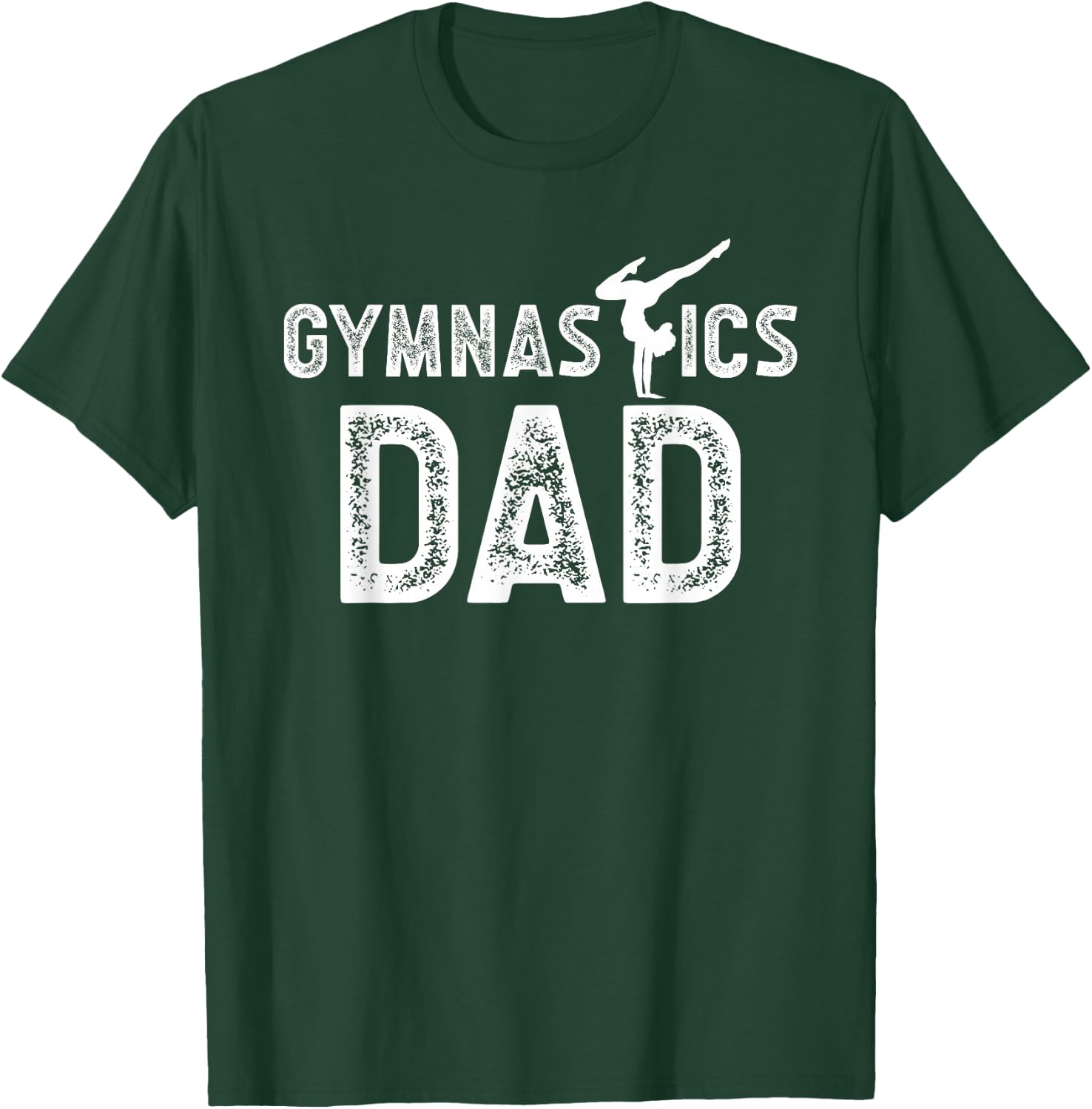 Gymnastics Dad Of A Gymnast Dad Proud Gymnastics Father T-Shirt - T-Shirt | Forest