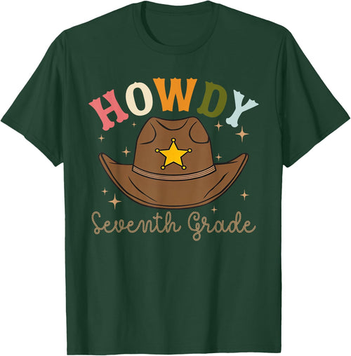 7th Grade Teacher Rodeo Country Western Howdy Seventh grade