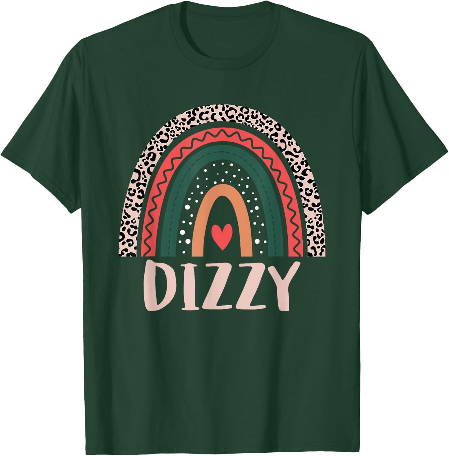 Dizzy Rainbow Grandpa Grandfather Fathers Day Dizzy T-Shirt - T-Shirt | Forest