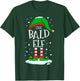 The Bald Elf Christmas Family Matching Xmas Group Men Funny T-Shirt - T-Shirt | Forest