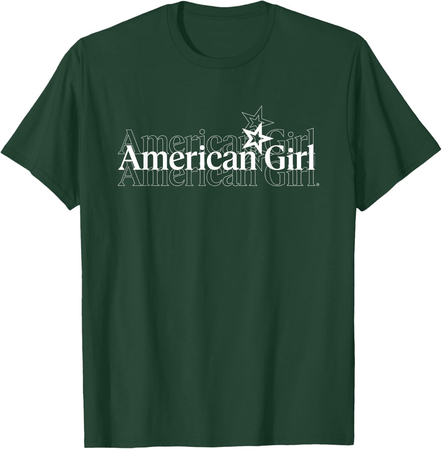 American Girl - Classic Logo T-Shirt - T-Shirt | Forest