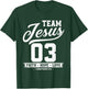 Christian - Team Jesus 03 Faith Hope Love T-Shirt - T-Shirt | Forest