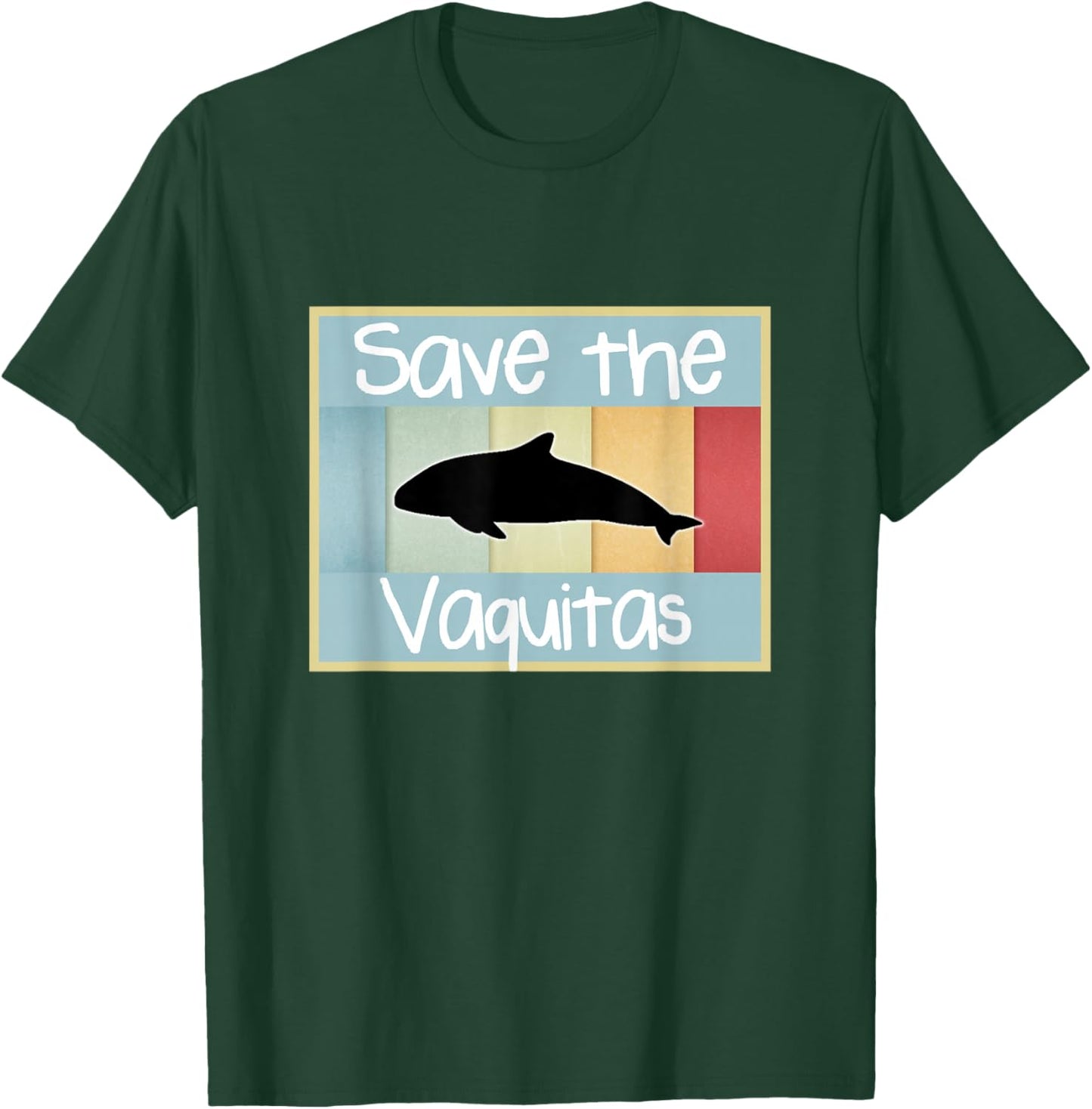 Save the Vaquitas shirt vintage kids style T-Shirt - T-Shirt | Forest