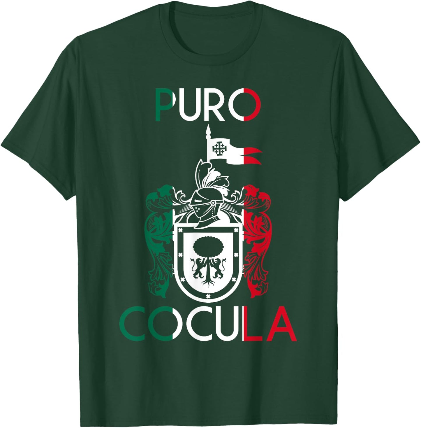 Cocula Jalisco Estado De Mexico Escudo Eagle Aguila T-Shirt - T-Shirt | Forest