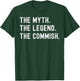 Funny Commish Fantasy Basketball Commissioner Sarcastic T-Shirt - T-Shirt | Forest
