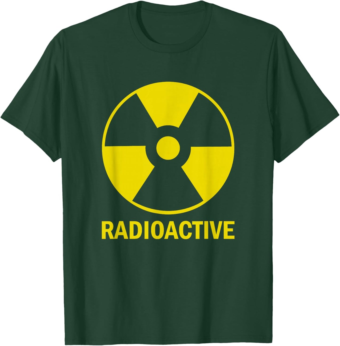 Funny Vintage Nostalgic Radioactive Nuclear War Symbol T-Shirt - T-Shirt | Forest