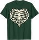Heart Rib Cage Skeleton Bone T-Shirt - T-Shirt | Forest