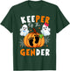 Keeper of the Gender Reveal Baby Halloween Thanksgiving T-Shirt - T-Shirt | Forest