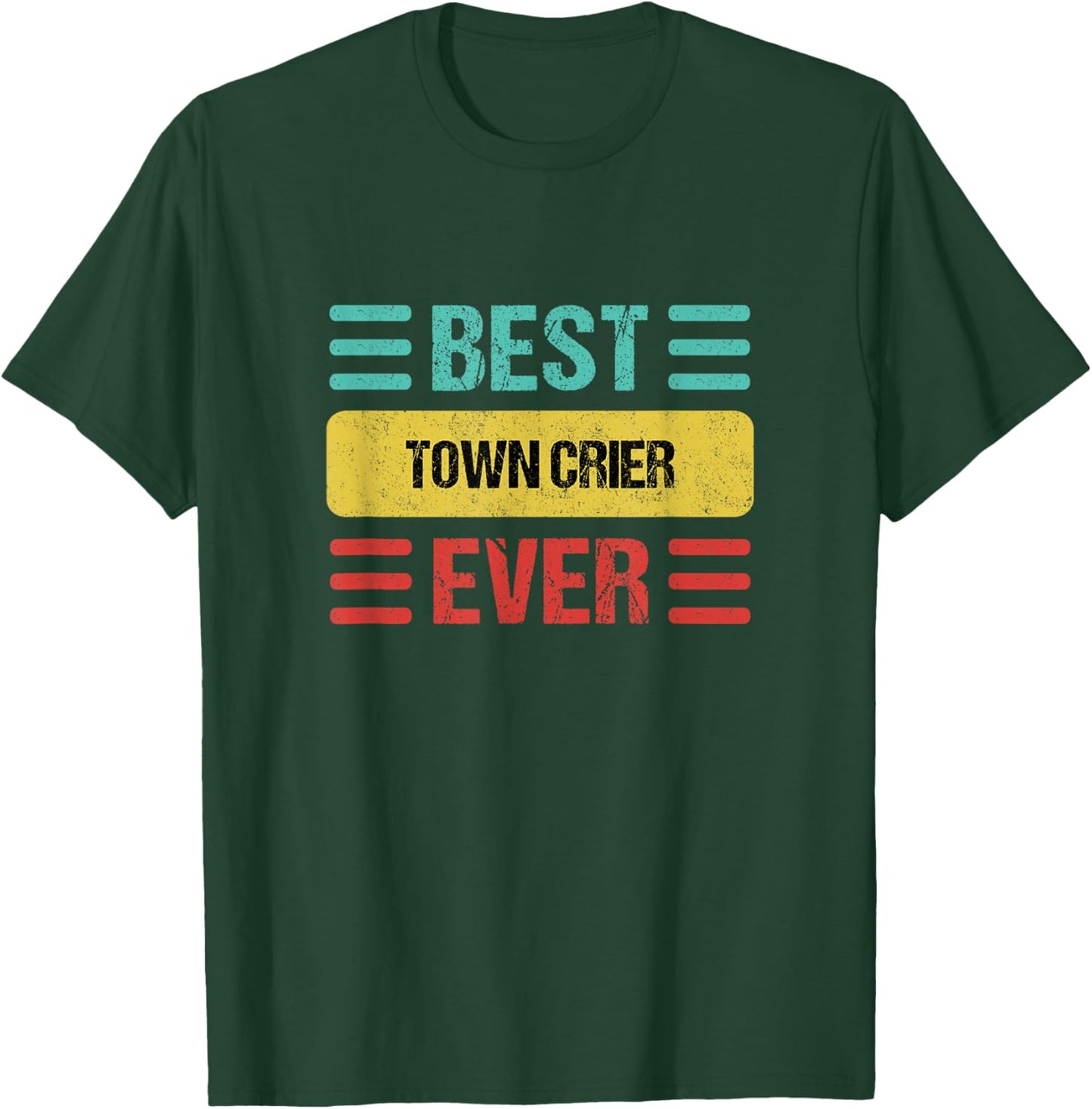 Town Crier T-Shirt - T-Shirt | Forest