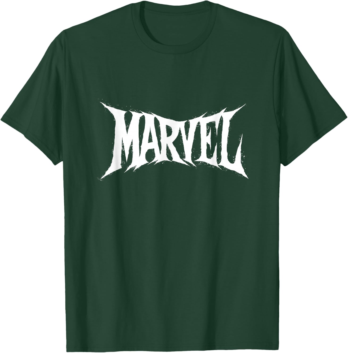 Marvel Classic Halloween Spooky Font Marvel Text Retro Logo T-Shirt - T-Shirt | Forest
