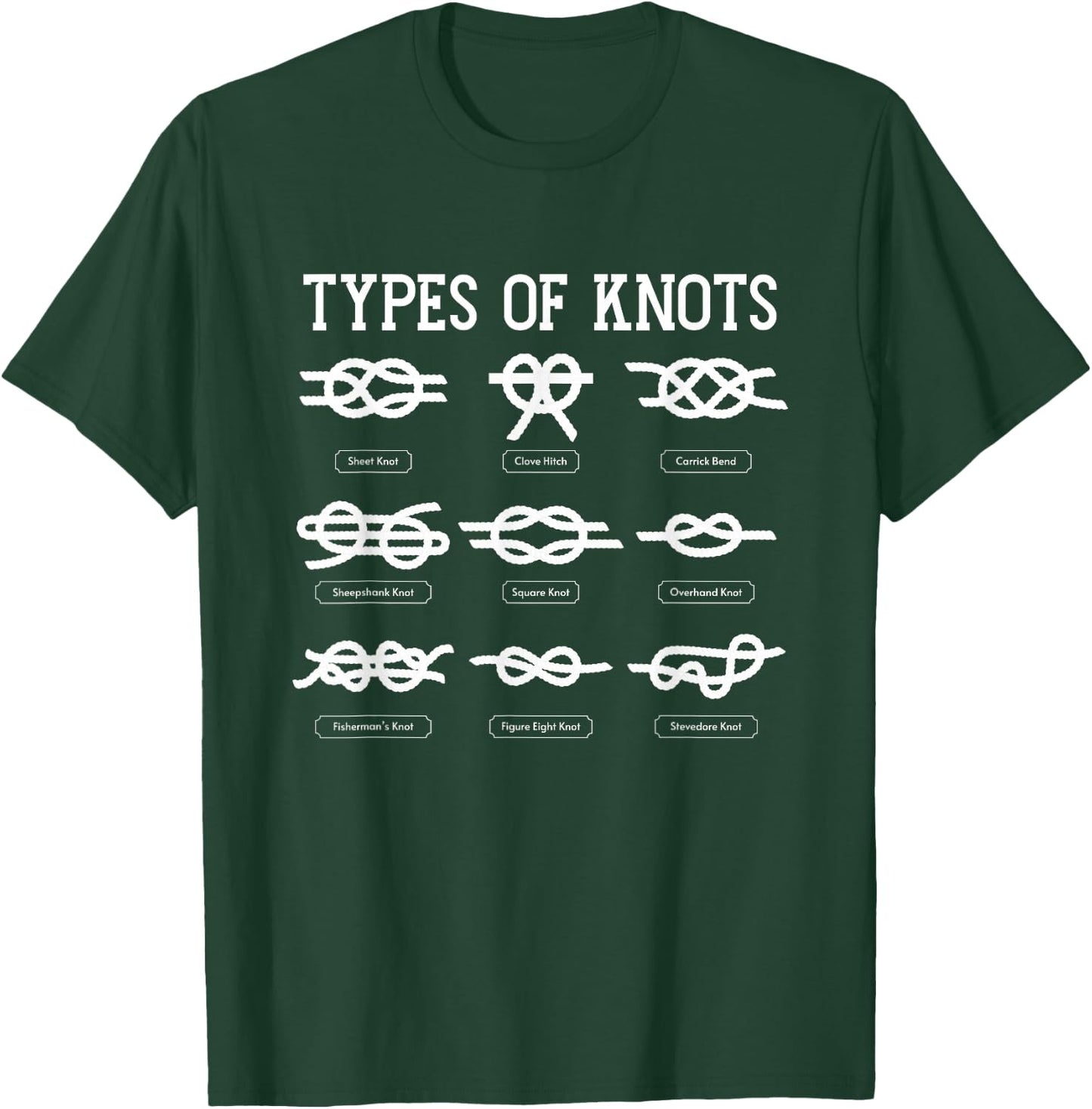 Ranger Knot Campfire Wolfling Tent Camp Scouts T-Shirt - T-Shirt | Forest
