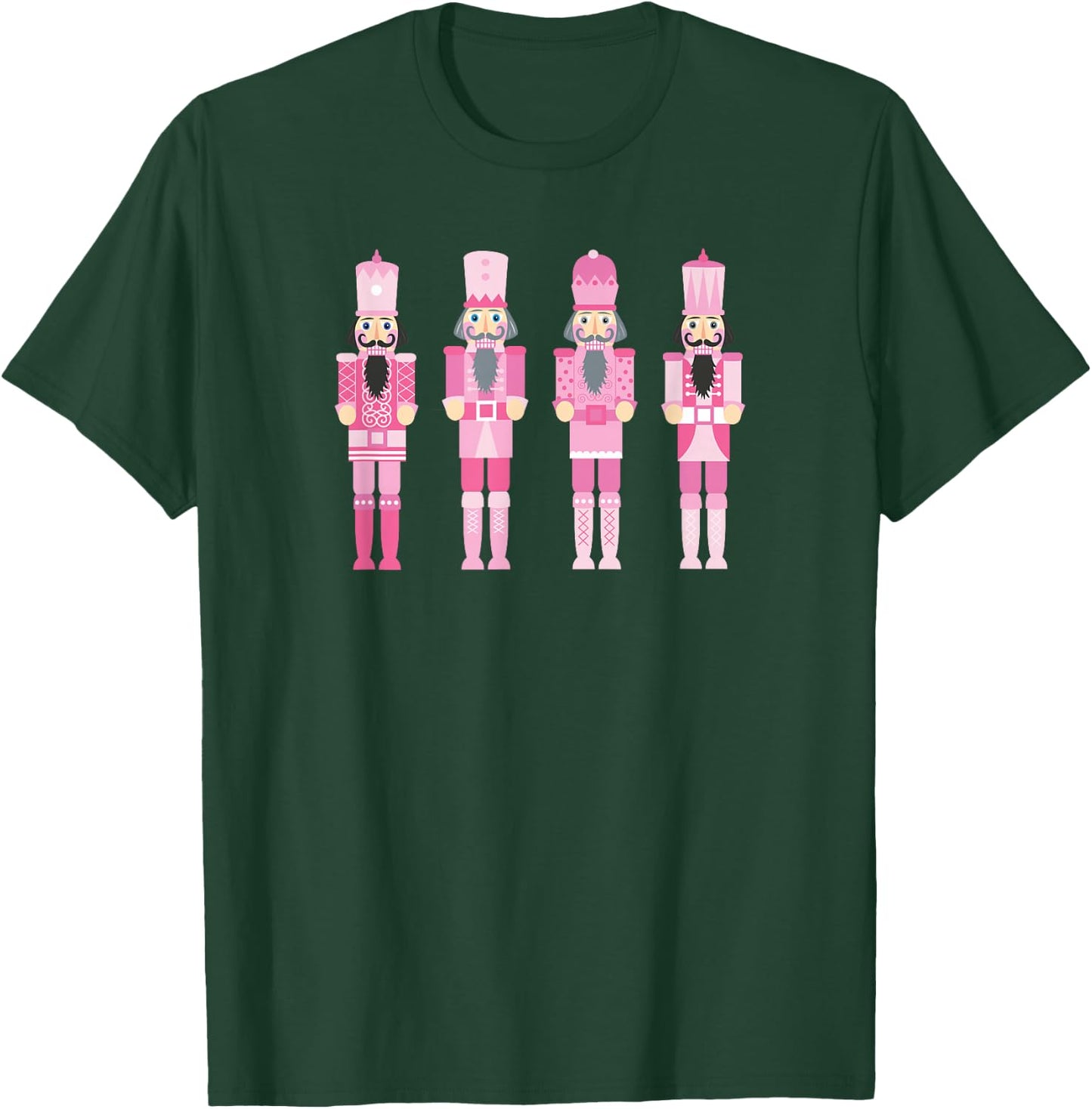 Pink Christmas Nutcracker Squad Ballet Dance Matching Family T-Shirt - T-Shirt | Forest