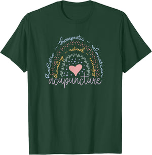 Cute Rainbow Acupuncture T-Shirt - T-Shirt | Forest