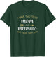 I Have Two 2 Titles Mom And MeeMaw I Rock Them Both Mee-Maw T-Shirt - T-Shirt | Forest