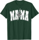 Mama Lightning Bolt Checkered Mother's Day Varsity For Mom T-Shirt - T-Shirt | Forest
