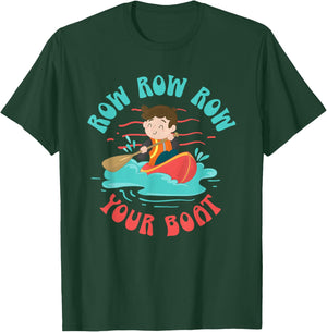 Nursery Rhymes for babys for Row, Row, Row Your Boat T-Shirt - T-Shirt | Forest