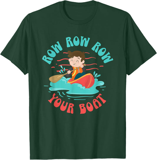 Nursery Rhymes for babys for Row, Row, Row Your Boat T-Shirt - T-Shirt | Forest