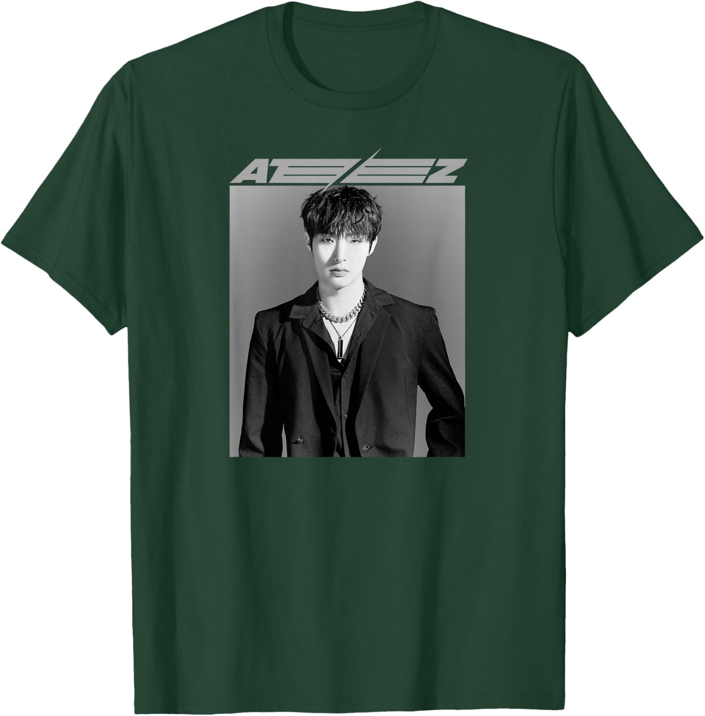 ATEEZ Official Merch Exclusive Mingi T-Shirt - T-Shirt | Forest