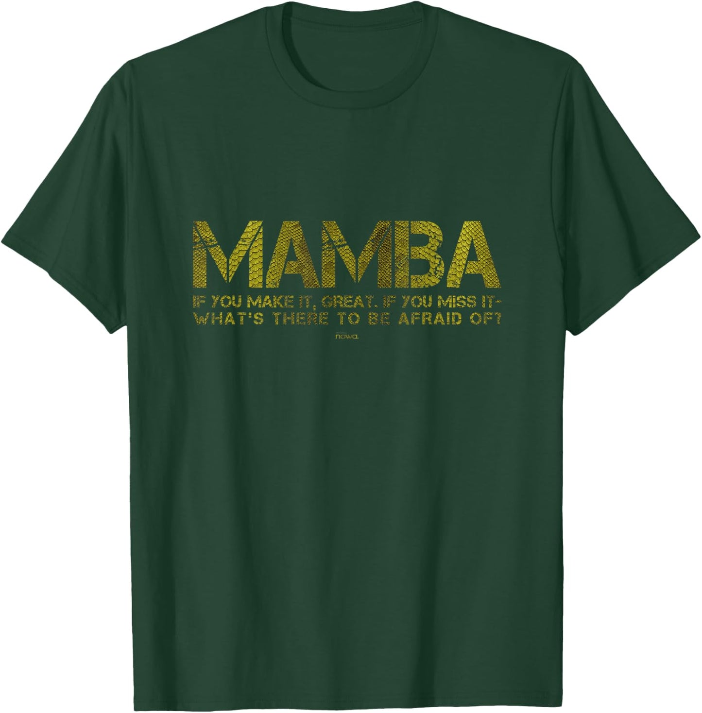 What's There to Be Afraid Of? Basketball Court Motivation T-Shirt - T-Shirt | Forest