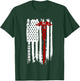 American Flag Nurse | USA Nurses Gift T-Shirt - T-Shirt | Forest