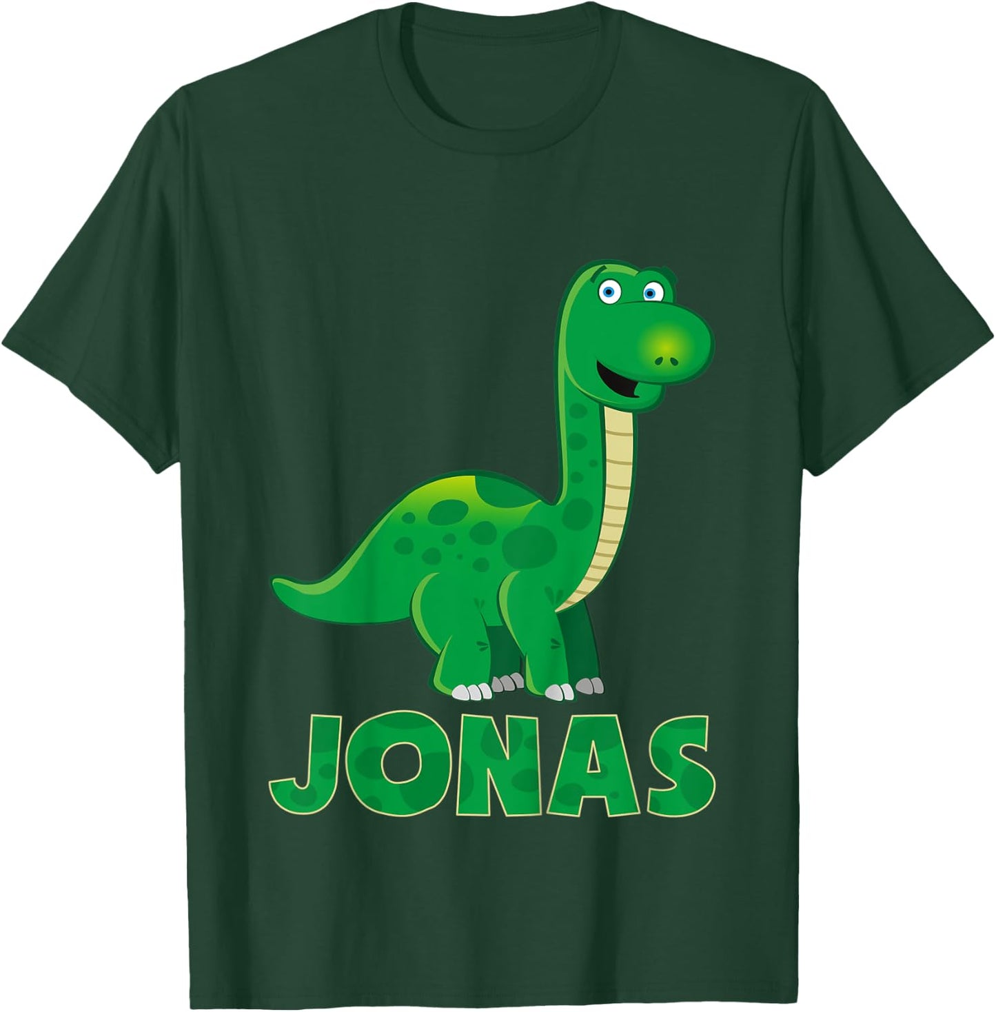 Kids Dino dinosaur name Jonas T-Shirt - T-Shirt | Forest