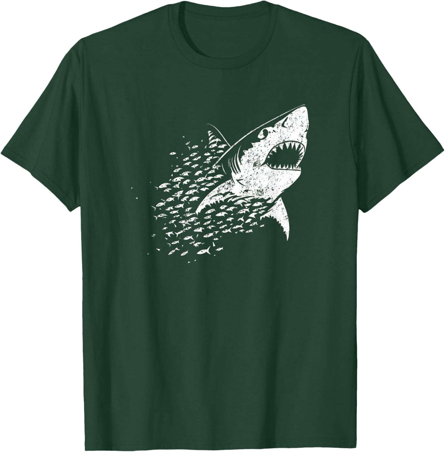 White Shark Lover Marine Biology Animal Science T-Shirt - T-Shirt | Forest