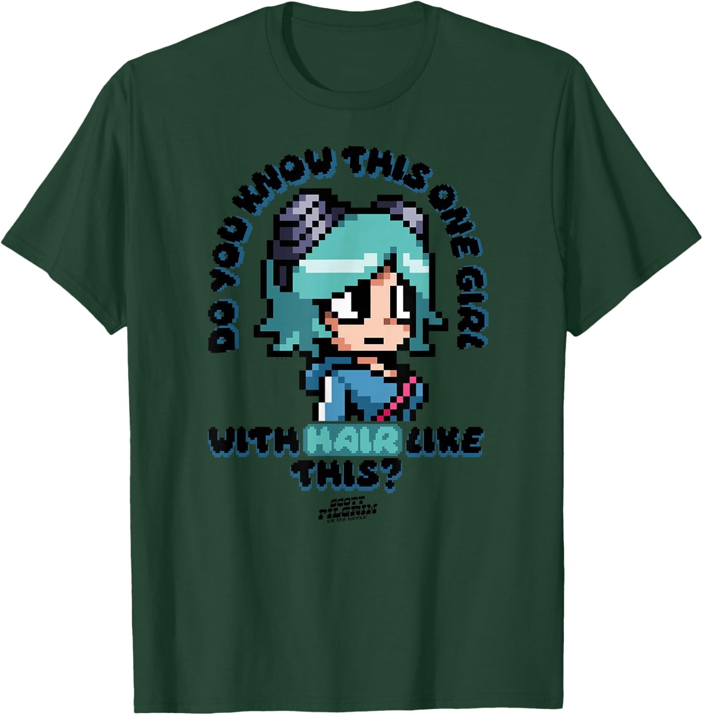 Scott Pilgrim Vs. The World Ramona Flowers T-Shirt - T-Shirt | Forest