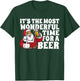 Its The Most Wonderful Time For A Beer Christmas In July T-Shirt - T-Shirt | Forest