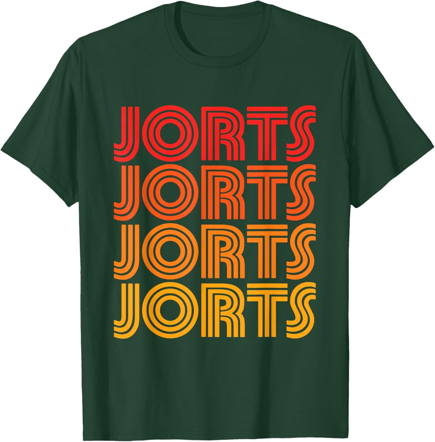 Jorts Funny Fashion Cringe Style Jean Short Pants Love Fan T-Shirt - T-Shirt | Forest