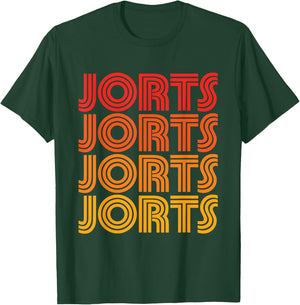Jorts Funny Fashion Cringe Style Jean Short Pants Love Fan T-Shirt - T-Shirt | Forest