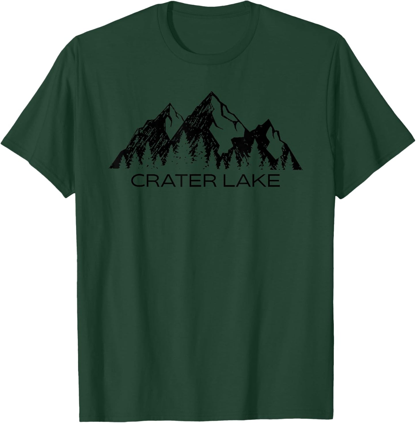 Crater Lake National Park Oregon | Cool Crater Lake Gift T-Shirt - T-Shirt | Forest