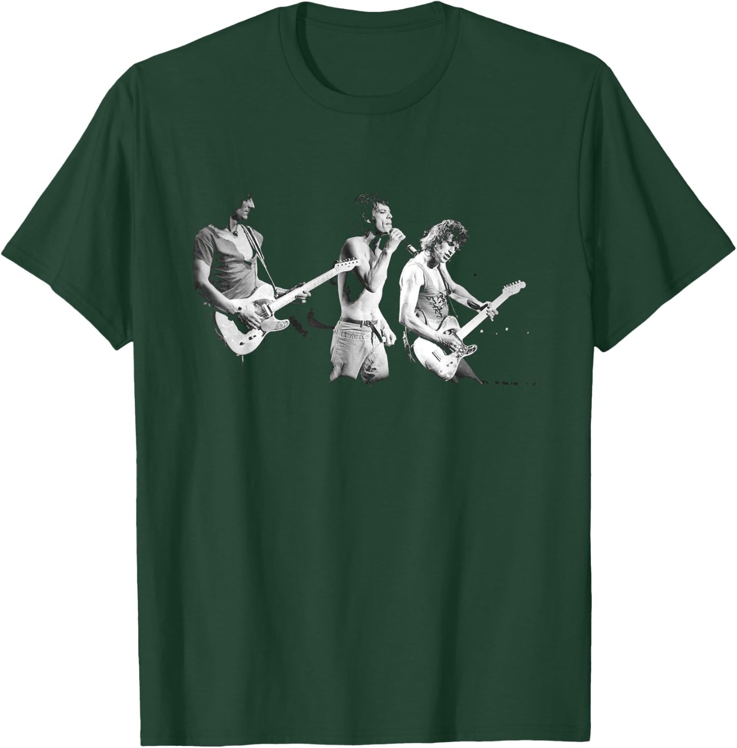 Rolling Stones Jagger Wood & Richards 1982 Tour T-Shirt - T-Shirt | Forest