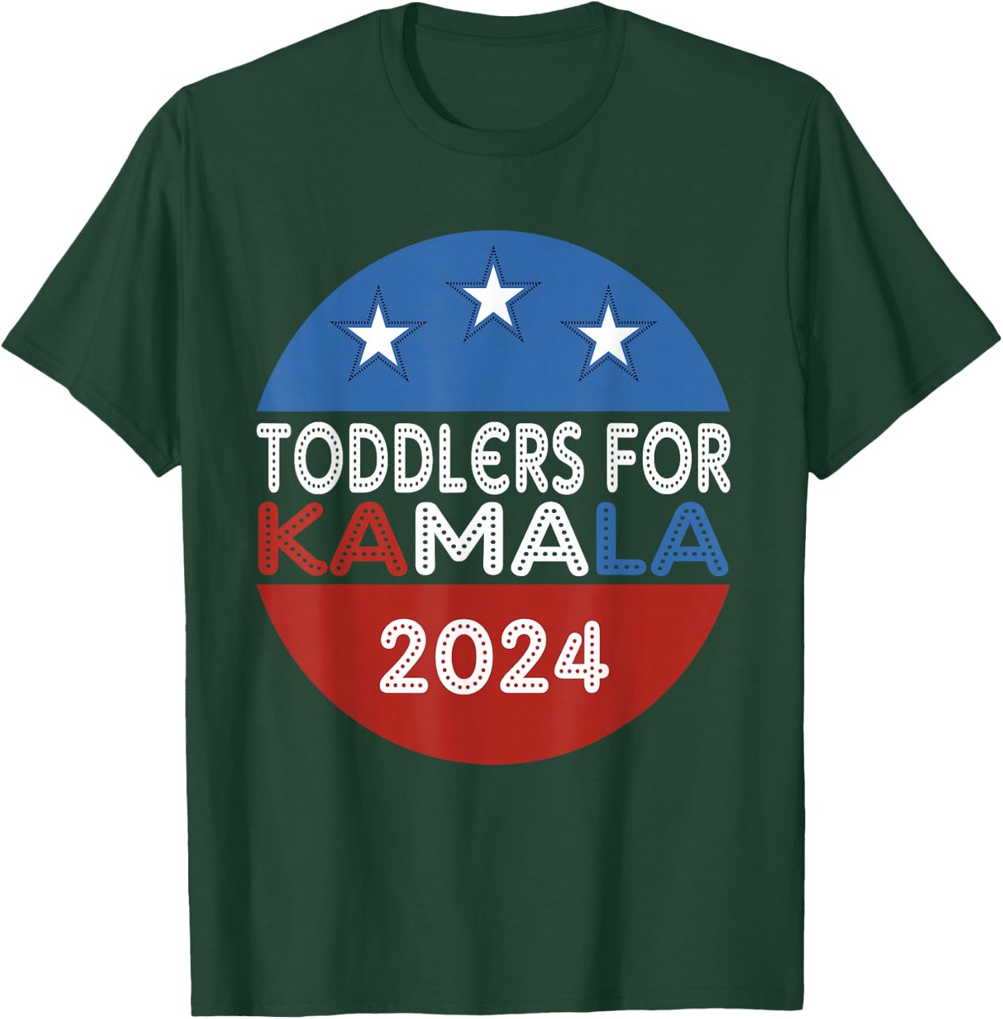 Toddlers For Kamala Harris President Cute Toddlers Kids Love T-Shirt - T-Shirt | Forest