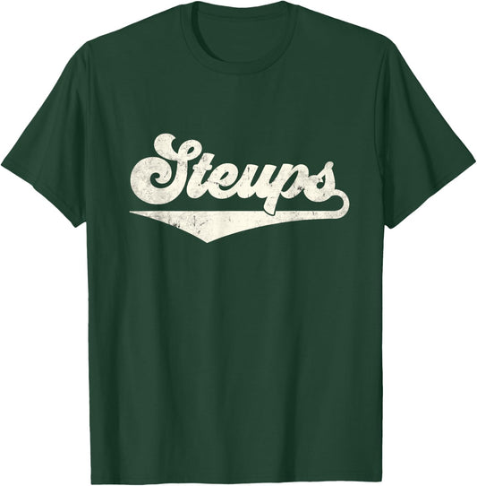 Steups Trinidad and Tobago Funny Pride Flag Retro style T-Shirt - T-Shirt | Forest