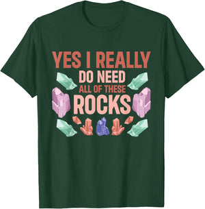 Rock Collecting Geology Geode Hunting T-Shirt - T-Shirt | Forest