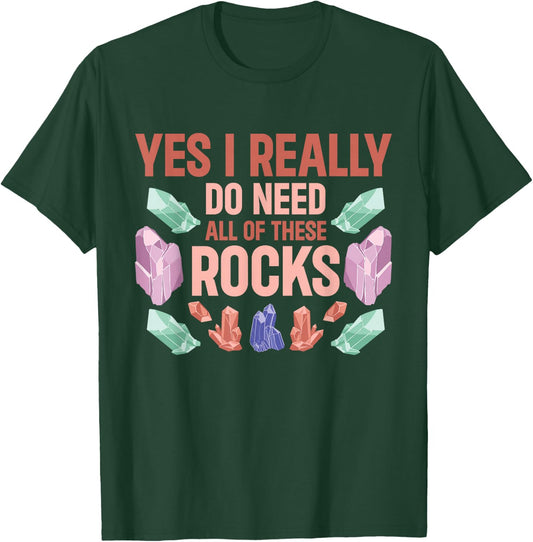 Rock Collecting Geology Geode Hunting T-Shirt - T-Shirt | Forest