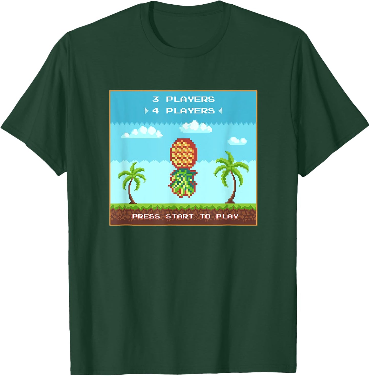 Funny Swingers Lifestyle Party Upside Down Pineapple Gaming Small T-Shirt - T-Shirt | Forest