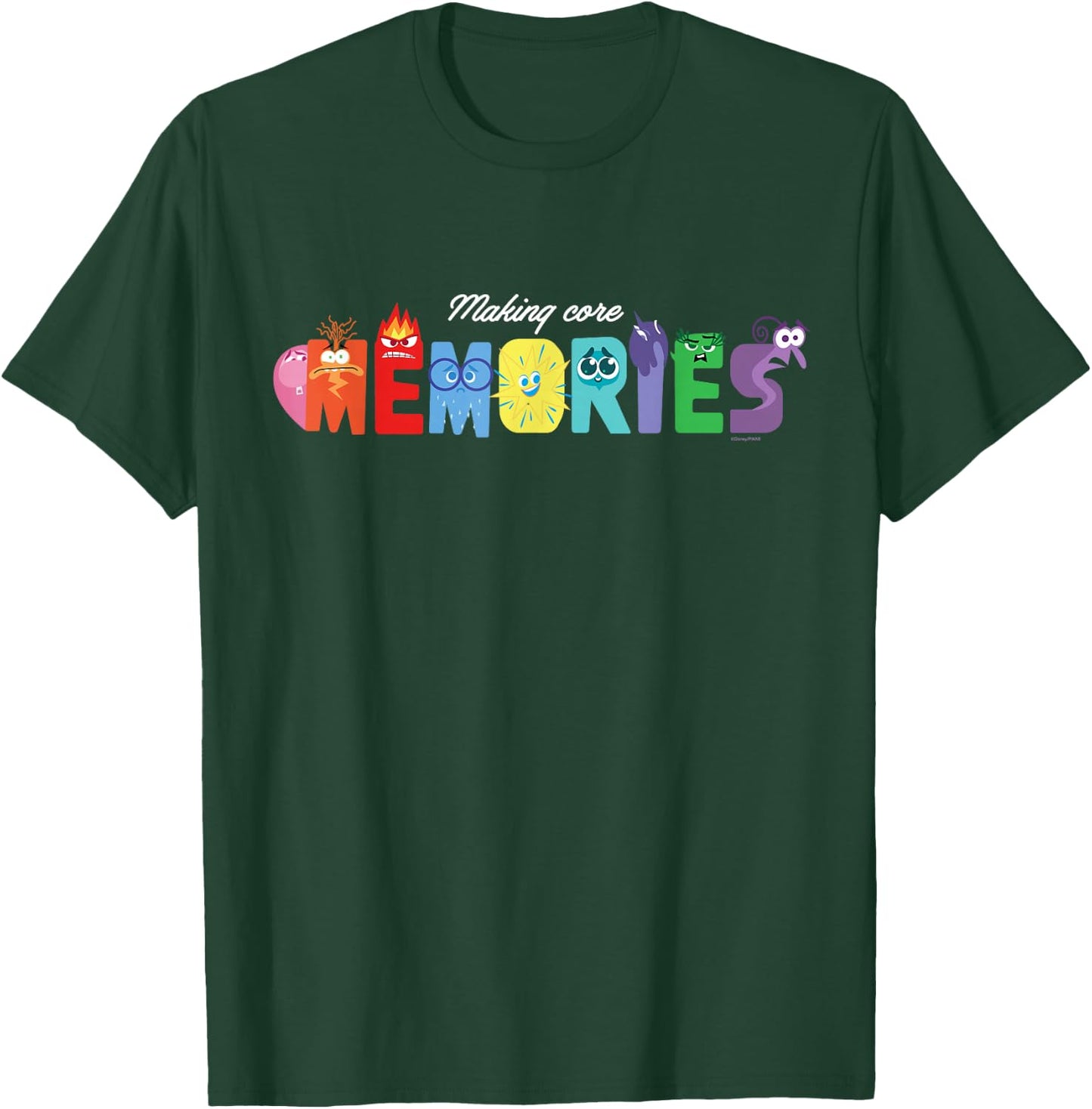 Disney and Pixar’s Inside Out 2 Making Core Memories Trip T-Shirt - T-Shirt | Forest