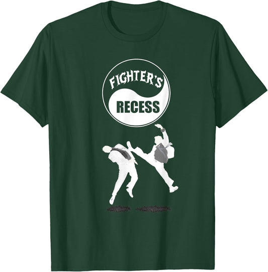Fighter's Recess: YIN Version - Deluxe Edition T-Shirt - T-Shirt | Forest