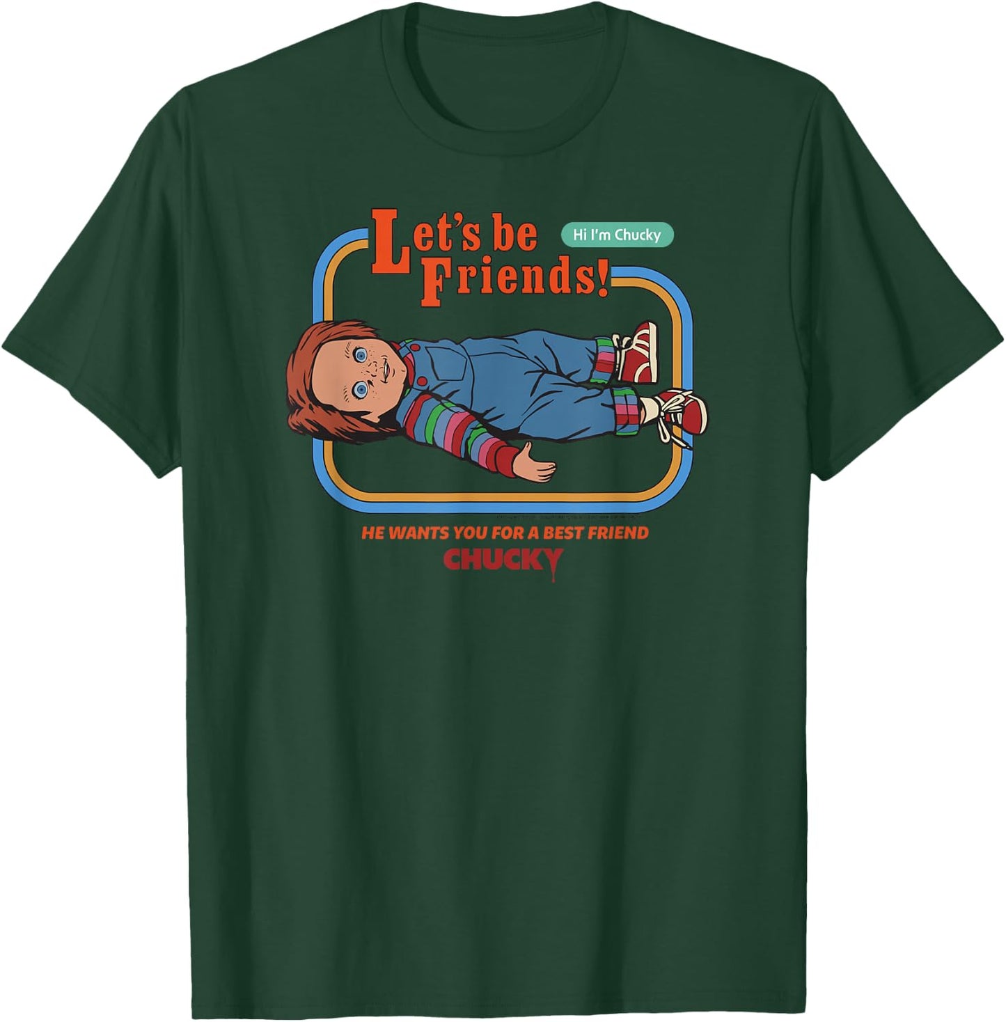 Chucky Wants You For a Best Friend T-Shirt - T-Shirt | Forest