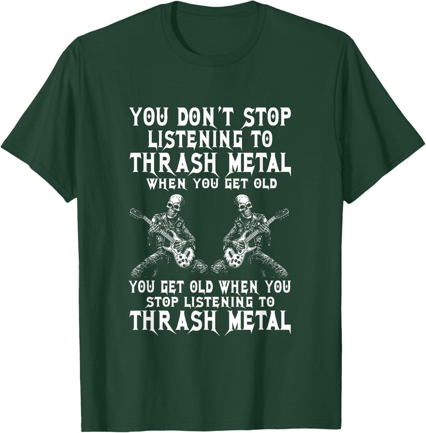 Thrash Metal Concert Music Genre Band Thrash Metal T-Shirt - T-Shirt | Forest