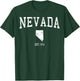 Nevada Vintage Sports Design NV T-Shirt - T-Shirt | Forest