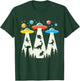 Kids Alien Abduction Dinosaur Funny UFO Space Toddler Boys Kids T-Shirt - T-Shirt | Forest